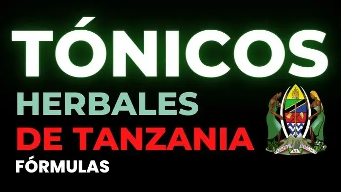 tónicos herbales de Tanzania fórmulas